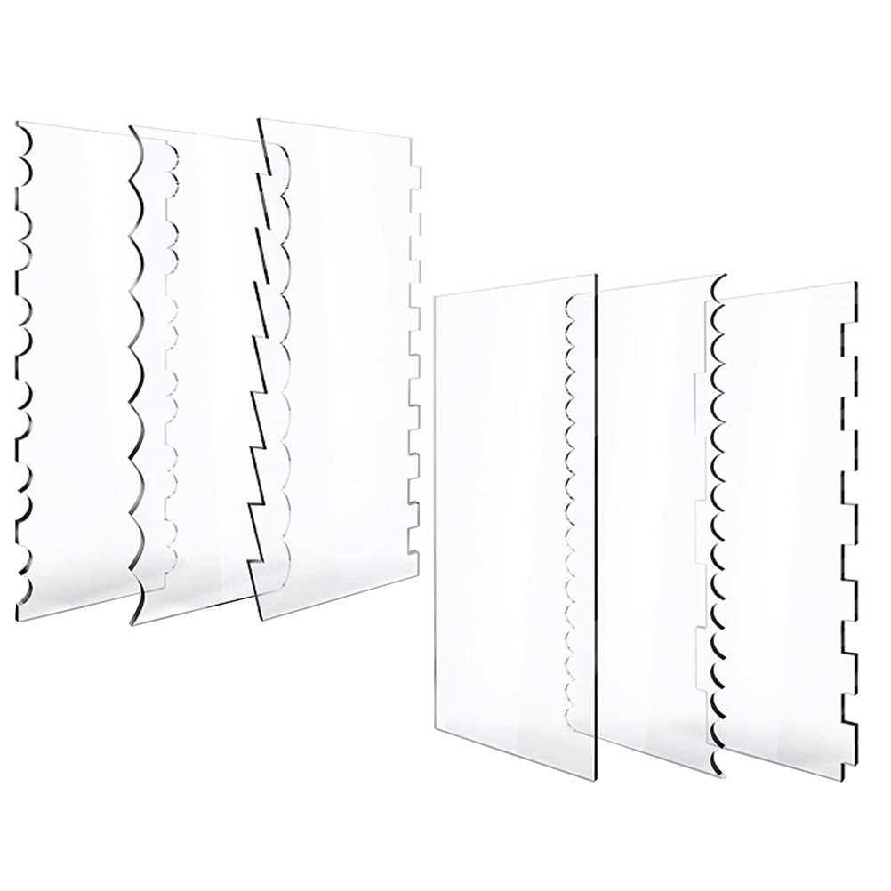 Set di 6 raschietti trasparent - Baking Kitchen Set recensione e prezzo