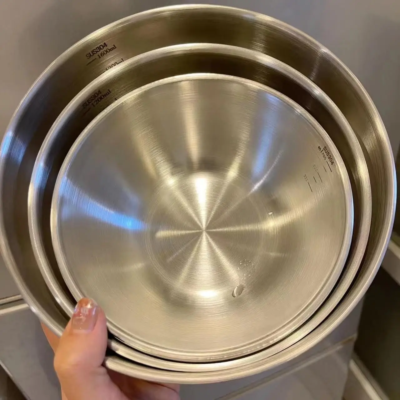 Set di 3 Ciotole in Acciaio In - Baking Kitchen Set recensione e prezzo