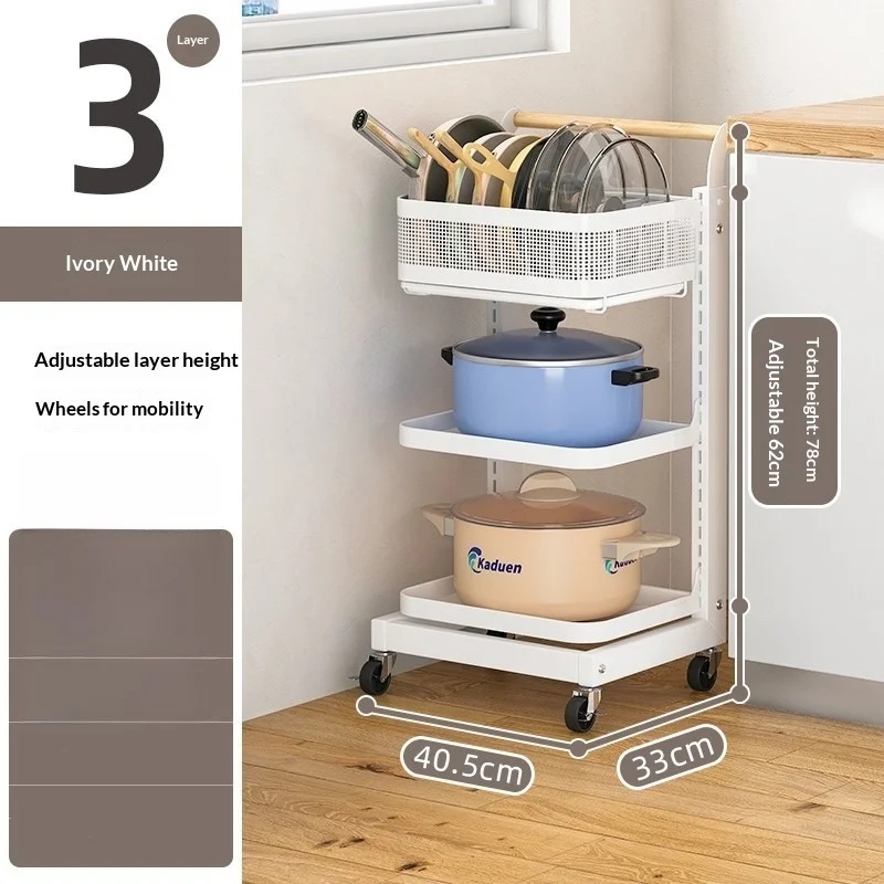 Carrello da Cucina con Ruote,  - Kitchen Uncle recensione e prezzo